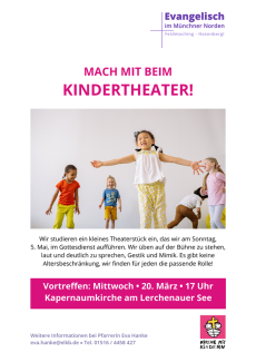 Plakat GD mit Kindertheater 2024