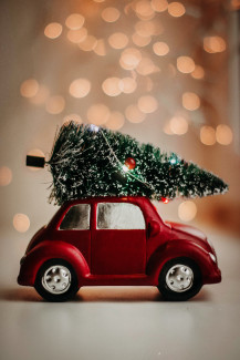 Weihnachtsauto